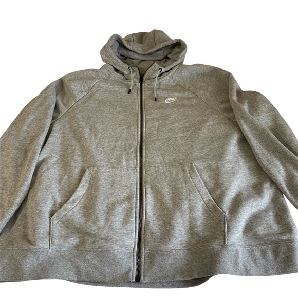 Nike full zip fleece hoodie jacket - Picture 1 of 6